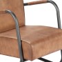 Light brown genuine leather relax armchair by , Armchairs - Ref: Foro24-282901, Price: 248,41 €, Discount: %