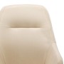 Cream fabric rocking chair by , Rocking chairs - Ref: Foro24-289539, Price: 173,97 €, Discount: %