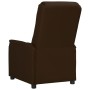 Brown Faux Leather Recliner by , Armchairs - Ref: Foro24-338943, Price: 175,47 €, Discount: %