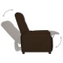 Brown Faux Leather Recliner by , Armchairs - Ref: Foro24-338943, Price: 175,47 €, Discount: %