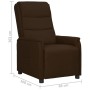 Brown Faux Leather Recliner by , Armchairs - Ref: Foro24-338943, Price: 175,47 €, Discount: %