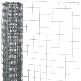 Nature Hexagonal wire mesh galvanized steel 0.5x2.5 m 13 mm by Nature, fence panels - Ref: Foro24-419773, Price: 21,99 €, Dis...