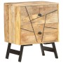 Mesita de noche de madera maciza de mango 40x30x50 cm de , Mesitas de noche - Ref: Foro24-285875, Precio: 111,01 €, Descuento: %