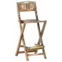 Foldable garden stools 2 pcs recycled solid wood by , Garden chairs - Ref: Foro24-285907, Price: 287,73 €, Discount: %