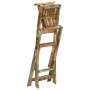 Foldable garden stools 2 pcs recycled solid wood by , Garden chairs - Ref: Foro24-285907, Price: 287,73 €, Discount: %