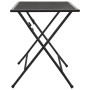 Anthracite steel mesh folding table 120x60x72 cm by , Garden tables - Ref: Foro24-310152, Price: 120,99 €, Discount: %