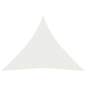 Sail awning HDPE white 160 g/m² 3x3x3 m by , Umbrellas - Ref: Foro24-311252, Price: 18,99 €, Discount: %