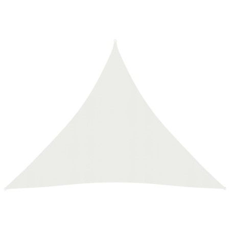 Sail awning HDPE white 160 g/m² 3x3x3 m by , Umbrellas - Ref: Foro24-311252, Price: 18,99 €, Discount: %