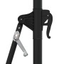 Wall umbrella with LEDs and metal pole 300 cm blue by , Umbrellas - Ref: Foro24-312529, Price: 119,99 €, Discount: %