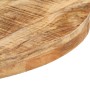 Mesa de bistró redonda madera de mango rugosa Ø50x75 cm de , Mesas de cocina y de comedor - Ref: Foro24-320263, Precio: 106,3...