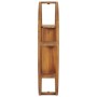 Yin Yang shelving solid teak wood 100x20x100 cm by , Shelves and shelves - Ref: Foro24-320772, Price: 255,19 €, Discount: %