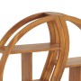 Yin Yang shelving solid teak wood 100x20x100 cm by , Shelves and shelves - Ref: Foro24-320772, Price: 255,19 €, Discount: %