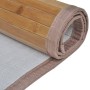 Alfombrillas de baño 2 uds bambú marrón 40x50 cm de , Alfombras y esterillas de baño - Ref: Foro24-242111, Precio: 20,61 €, D...