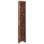 Screen 3 panels hand carved brown mango wood 120x165 cm by , Room dividers - Ref: Foro24-285338, Price: 173,33 €, Discount: %