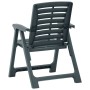 Garden chairs 4 units green plastic by , Garden chairs - Ref: Foro24-315840, Price: 151,42 €, Discount: %