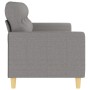 3-seater sofa in light gray fabric 210 cm by , Sofas - Ref: Foro24-348807, Price: 255,99 €, Discount: %