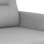 3-seater sofa in light gray fabric 210 cm by , Sofas - Ref: Foro24-348807, Price: 255,99 €, Discount: %