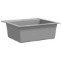 Granite kitchen sink with one gray basin by vidaXL, Sinks - Ref: Foro24-142955, Price: 184,79 €, Discount: %