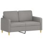 2-Sitzer-Sofa aus hellgrauem Stoff, 120 cm von , Sofas - Ref: Foro24-349081, Preis: 207,77 €, Rabatt: %