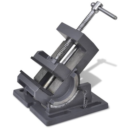 Manual tilting bench vise 110 mm by , Clamps and screws - Ref: Foro24-141313, Price: 86,74 €, Discount: %