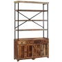 Sideboard with shelves recycled solid wood 120x35x200cm by , Sideboards - Ref: Foro24-244946, Price: 665,20 €, Discount: %