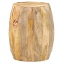 Drum-shaped stool in solid mango wood by , Folding stools and chairs - Ref: Foro24-285910, Price: 161,63 €, Discount: %