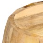 Drum-shaped stool in solid mango wood by , Folding stools and chairs - Ref: Foro24-285910, Price: 161,63 €, Discount: %