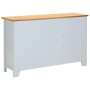 Solid oak wood sideboard 110x33.5x70 cm by , Sideboards - Ref: Foro24-288633, Price: 201,99 €, Discount: %