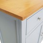 Solid oak wood sideboard 110x33.5x70 cm by , Sideboards - Ref: Foro24-288633, Price: 201,99 €, Discount: %