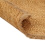 Braided rug with ruffled jute edge round 120 cm by , Rugs - Ref: Foro24-344994, Price: 35,99 €, Discount: %