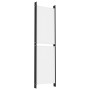 Divider screen with 6 white fabric panels 300x180 cm by , Room dividers - Ref: Foro24-350222, Price: 53,11 €, Discount: %