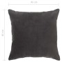 Cushions 2 pcs anthracite gray cotton velvet 45x45 cm by , Cushions - Ref: Foro24-284042, Price: 19,14 €, Discount: %