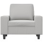 Light gray microfiber fabric armchair 60 cm by , Sofas - Ref: Foro24-348970, Price: 147,56 €, Discount: %