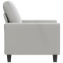 Light gray microfiber fabric armchair 60 cm by , Sofas - Ref: Foro24-348970, Price: 147,56 €, Discount: %