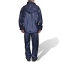 Chubasquero impermeable pantalón sudadera hombre azul marino XL de , Trajes impermeables - Ref: Foro24-130187, Precio: 19,80 ...