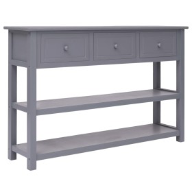 Gray wooden sideboard 115x30x76 cm by , Sideboards - Ref: Foro24-284166, Price: 166,99 €, Discount: %