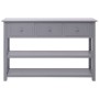 Aparador de madera gris 115x30x76 cm de , Aparadores - Ref: Foro24-284166, Precio: 166,99 €, Descuento: %