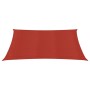 Toldo de vela rojo HDPE 160 g/m² 6x6 m de , Sombrillas - Ref: Foro24-311609, Precio: 88,94 €, Descuento: %