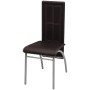 Dining chairs 4 units brown synthetic leather by , dining chairs - Ref: Foro24-242923, Price: 154,42 €, Discount: %