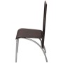 Sillas de comedor 4 unidades cuero sintético marrón de , Sillas de comedor - Ref: Foro24-242923, Precio: 154,42 €, Descuento: %