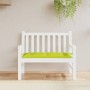 Light green Oxford fabric garden bench cushion 110x50x7 cm by , Cushions for chairs and sofas - Ref: Foro24-316465, Price: 21...