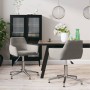 2 pcs Light Gray Velvet Swivel Dining Chairs by , dining chairs - Ref: Foro24-331096, Price: 119,67 €, Discount: %