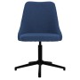 Sillas de comedor giratorias 2 unidades tela azul de , Sillas de comedor - Ref: Foro24-330908, Precio: 122,46 €, Descuento: %