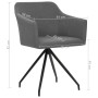 Swivel dining chairs 2 units light gray fabric by , dining chairs - Ref: Foro24-323072, Price: 219,32 €, Discount: %