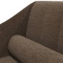 Divan sofa with brown fabric head cushion by , Sofas - Ref: Foro24-340728, Price: 137,67 €, Discount: %