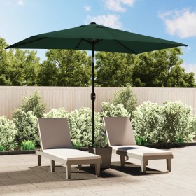 Rectangular green umbrella 200x300 cm by , Umbrellas - Ref: Foro24-40771, Price: 62,81 €, Discount: %