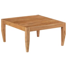 Mesa de centro madera maciza de acacia marrón 80x80x41 cm de , Mesas de centro - Ref: Foro24-246139, Precio: 175,01 €, Descue...