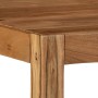 Mesa de centro madera maciza de acacia marrón 80x80x41 cm de , Mesas de centro - Ref: Foro24-246139, Precio: 174,99 €, Descue...