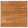 Mesa de centro madera maciza de acacia marrón 80x80x41 cm de , Mesas de centro - Ref: Foro24-246139, Precio: 174,99 €, Descue...