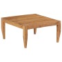 Mesa de centro madera maciza de acacia marrón 80x80x41 cm de , Mesas de centro - Ref: Foro24-246139, Precio: 174,99 €, Descue...